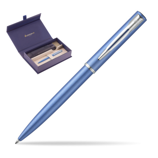 Długopis Waterman Allure niebieski CT w oryginalnym pudełku Waterman, wsuwane etui