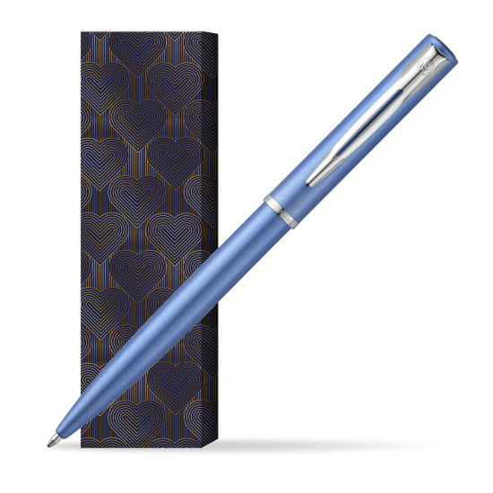 Długopis Waterman Allure niebieski CT w obwolucie Glamour Love