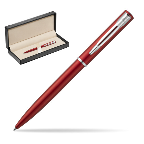 Długopis Waterman Allure czerwony CT w pudełku classic black