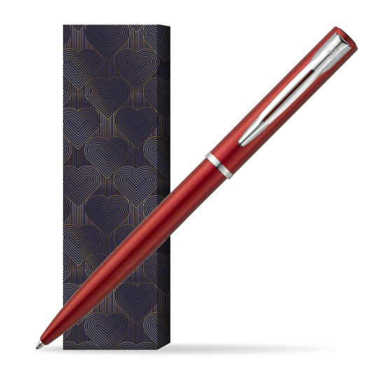 Długopis Waterman Allure czerwony CT w obwolucie Glamour Love