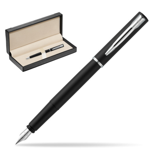 Pióro wieczne Waterman Allure czarny mat CT w pudełku classic black