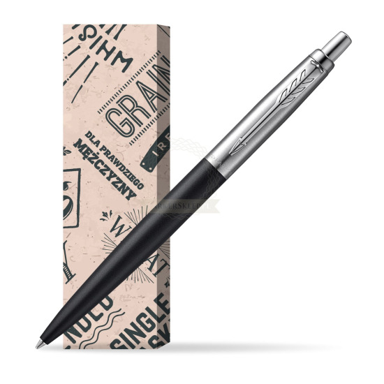Długopis Parker JOTTER XL RICHMOND MATTE BLACK w obwolucie Męski świat