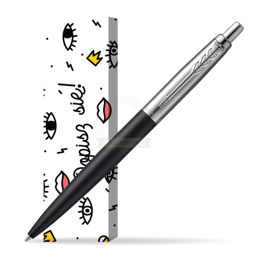 Długopis Parker JOTTER XL RICHMOND MATTE BLACK w obwolucie Popisz się!