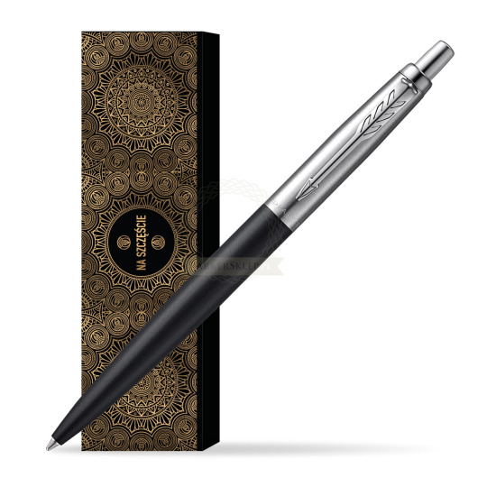 Długopis Parker JOTTER XL RICHMOND MATTE BLACK w obwolucie Orientalne szczęście 