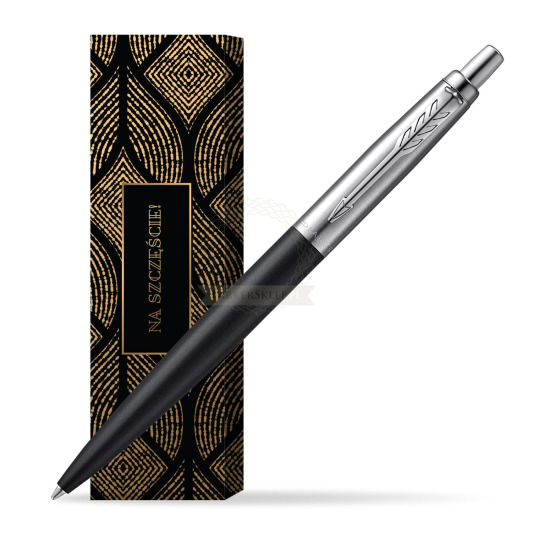 Długopis Parker JOTTER XL RICHMOND MATTE BLACK w obwolucie Szczęśliwy traf