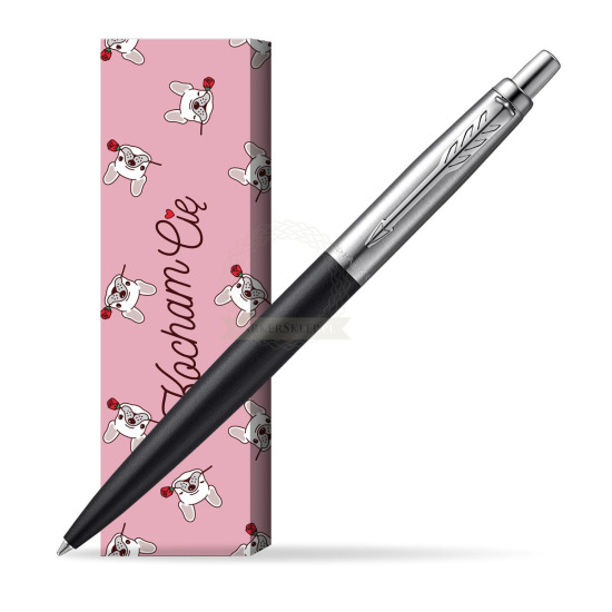 Długopis Parker JOTTER XL RICHMOND MATTE BLACK w obwolucie Sweet Rose