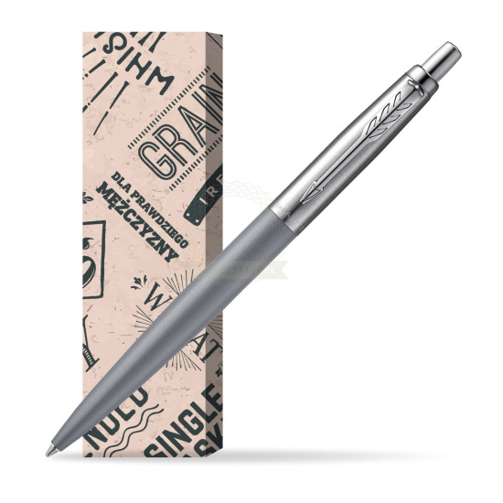 Długopis Parker JOTTER XL ALEXANDRA MATTE GREY w obwolucie Męski świat