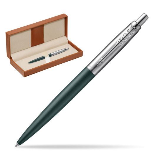Długopis Parker JOTTER XL GREENWICH MATTE GREEN w pudełku classic brown