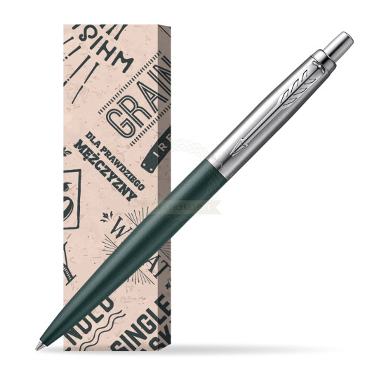 Długopis Parker JOTTER XL GREENWICH MATTE GREEN w obwolucie Męski świat