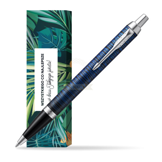 Długopis Parker IM  Blue Origin Edycja Specjalna w obwolucie Twoje święto