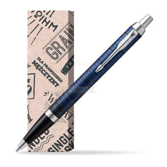 Długopis Parker IM  Blue Origin Edycja Specjalna w obwolucie Męski świat