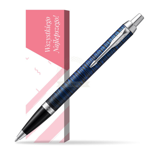 Długopis Parker IM  Blue Origin Edycja Specjalna w obwolucie Wszystkiego najlepszego
