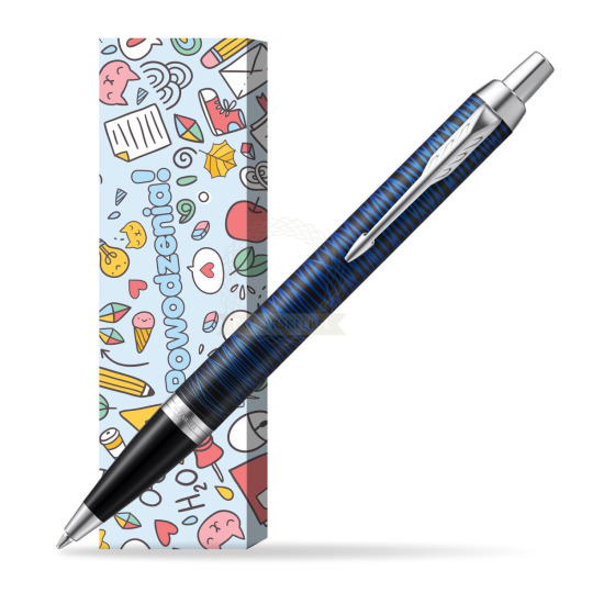 Długopis Parker IM  Blue Origin Edycja Specjalna w obwolucie Powodzenia