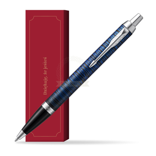 Długopis Parker IM  Blue Origin Edycja Specjalna w obwolucie Dziękuję, że jesteś
