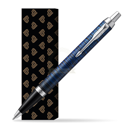 Długopis Parker IM  Blue Origin Edycja Specjalna w obwolucie Złote Serca
