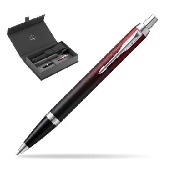 Długopis Parker IM Red Ignite Edycja Specjalna w oryginalnym pudełku Parker, zamykane etui