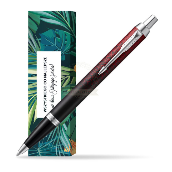 Długopis Parker IM Red Ignite Edycja Specjalna w obwolucie Twoje święto