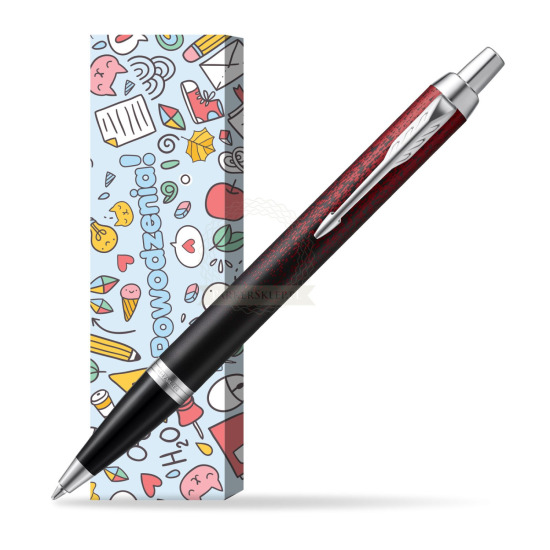 Długopis Parker IM Red Ignite Edycja Specjalna w obwolucie Powodzenia