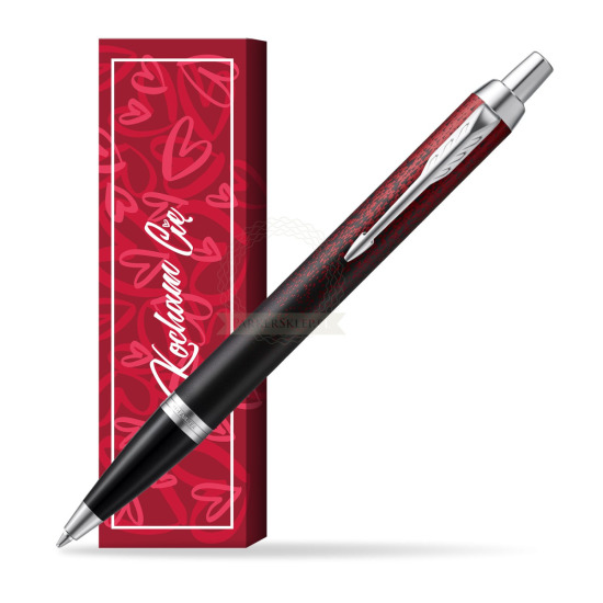 Długopis Parker IM Red Ignite Edycja Specjalna w obwolucie Kocham Cię