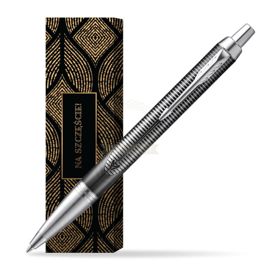Długopis Parker IM Metallic Pursuit Edycja Specjalna w obwolucie Szczęśliwy traf