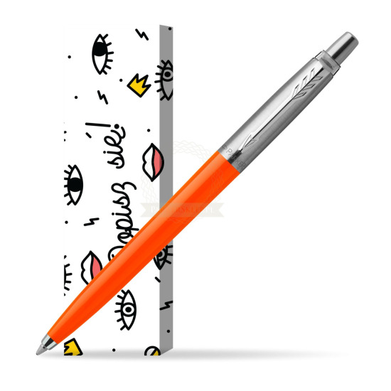 Długopis Parker Jotter Originals Orange w obwolucie Popisz się!