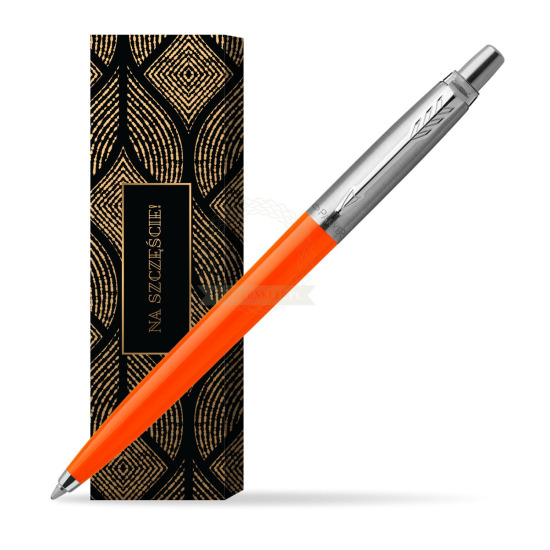 Długopis Parker Jotter Originals Orange w obwolucie Szczęśliwy traf