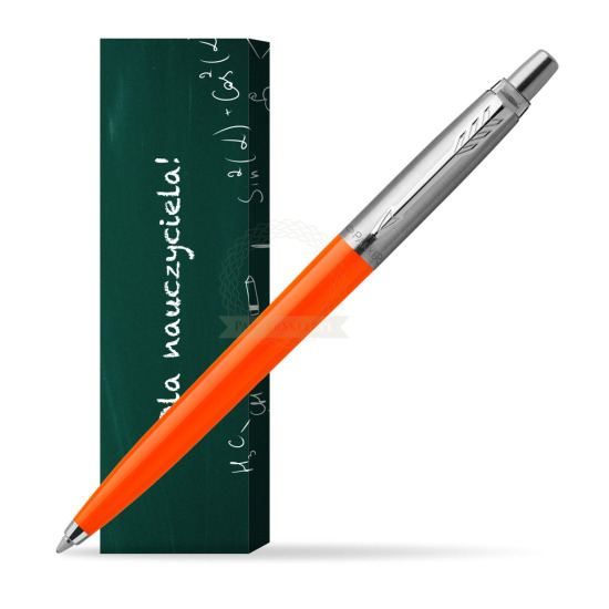 Długopis Parker Jotter Originals Orange w obwolucie Szkoła