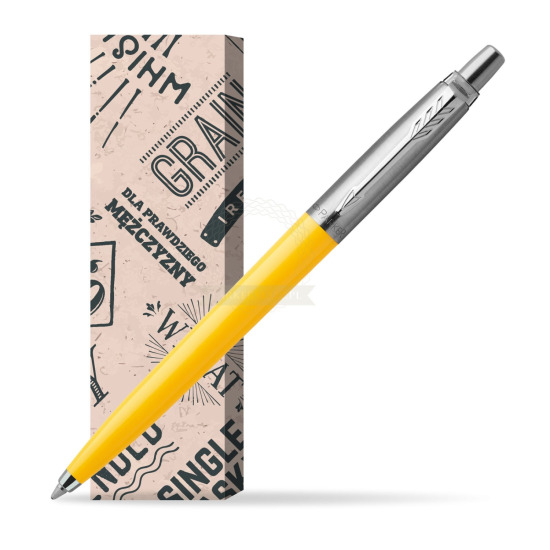 Długopis Parker Jotter Originals Żółty w obwolucie Męski świat