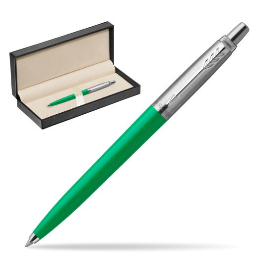 Długopis Parker Jotter Originals Zielony w pudełku classic pure black