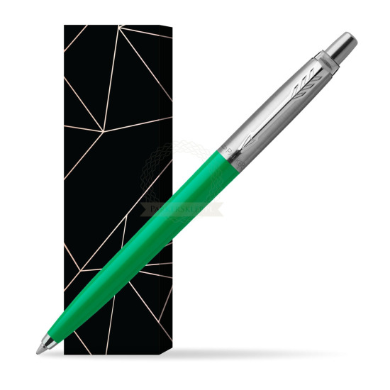 Długopis Parker Jotter Originals Zielony w obwolucie Na szczęście