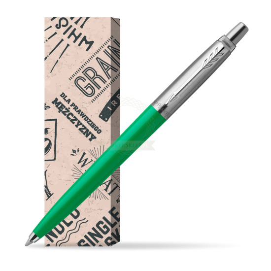 Długopis Parker Jotter Originals Zielony w obwolucie Męski świat