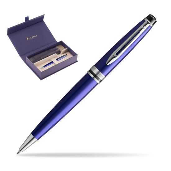 Długopis Waterman Expert Ciemnoniebieski w oryginalnym pudełku Waterman, wsuwane etui