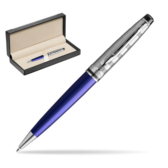 Długopis Waterman Expert DeLuxe Granatowy w pudełku classic black