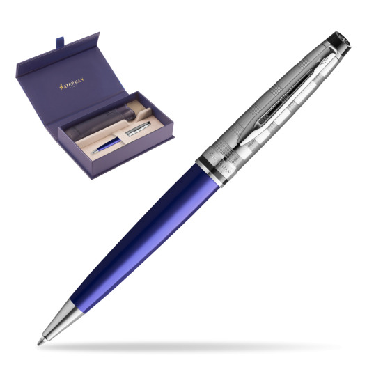 Długopis Waterman Expert DeLuxe Granatowy w oryginalnym pudełku Waterman, wsuwane etui