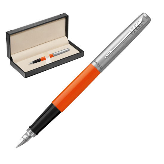 Pióro Wieczne Parker Jotter Originals Orange w pudełku classic black