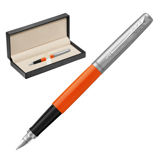 Pióro Wieczne Parker Jotter Originals Orange w pudełku classic pure black