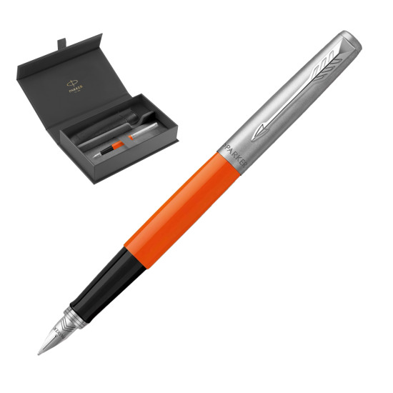 Pióro Wieczne Parker Jotter Originals Orange w oryginalnym pudełku Parker, wsuwane etui