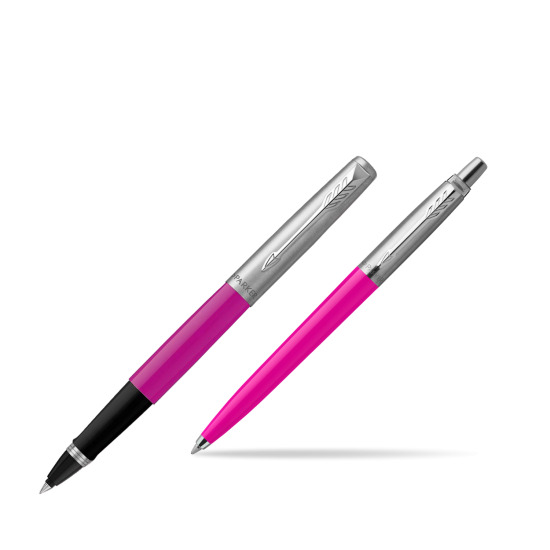 Zestaw Prezentowy Parker Pióro Kulkowe + Długopis Jotter Originals Magenta