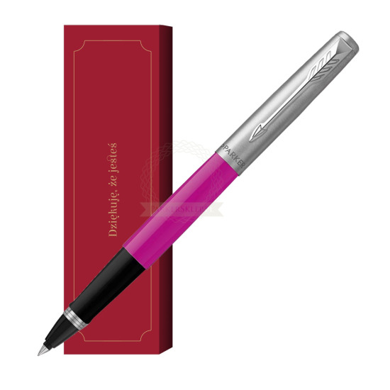 Pióro Kulkowe Parker Jotter Originals Magenta w obwolucie Dziękuję, że jesteś