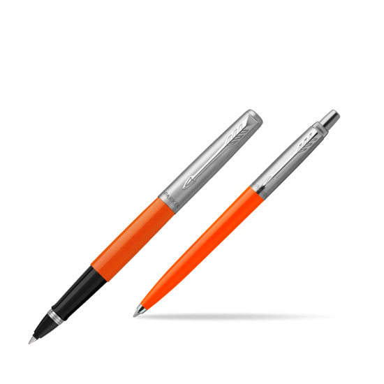 Zestaw Prezentowy Parker Pióro Kulkowe + Długopis Jotter Originals Orange