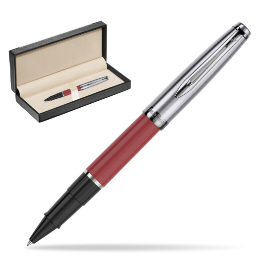 Pióro Kulkowe Waterman Embleme Core Czerwony w pudełku classic black