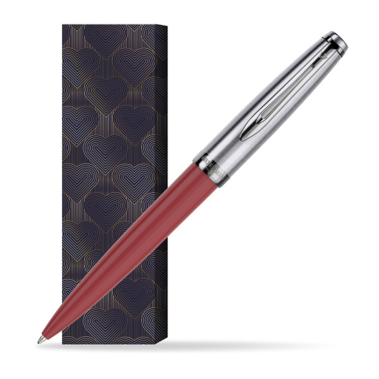 Długopis Waterman Embleme Core Czerwony w obwolucie Glamour Love