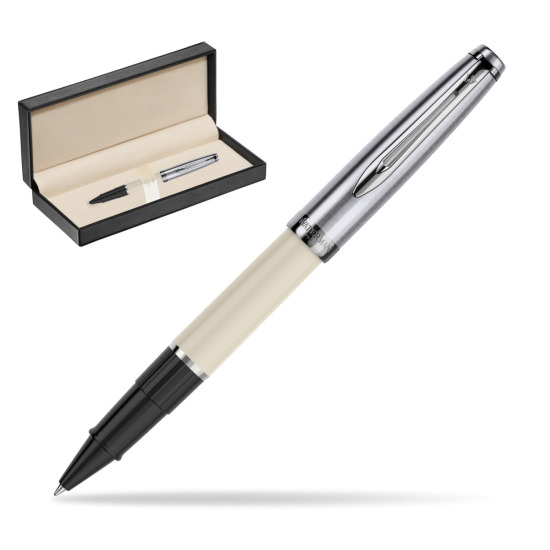 Pióro Kulkowe Waterman Embleme Core Ecru w pudełku classic pure black