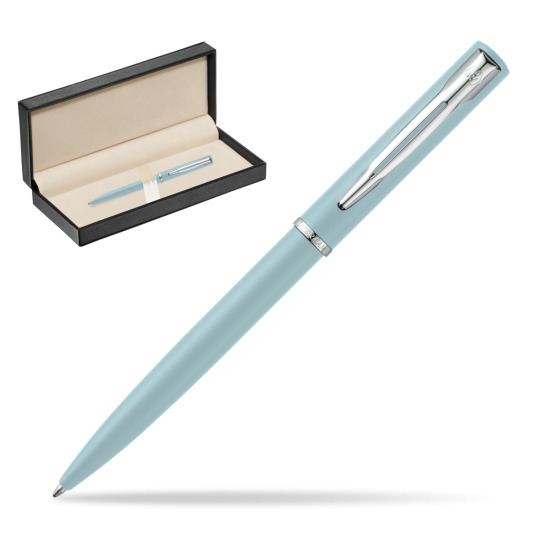 Długopis  Waterman Allure Pastel Niebieski w pudełku classic pure black