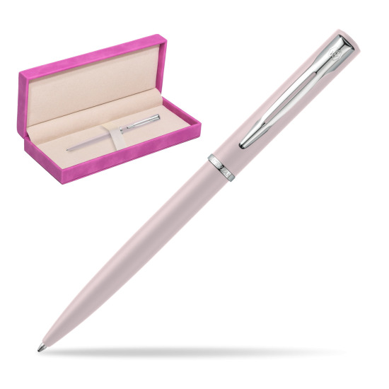 Długopis  Waterman Allure Pastel Różowy w pudełku zamszowym fuksja