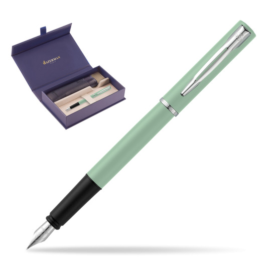 Pióro wieczne Waterman Allure Pastel Miętowy w oryginalnym pudełku Waterman, wsuwane etui