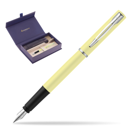 Pióro wieczne Waterman Allure Pastel Żółty w oryginalnym pudełku Waterman, wsuwane etui