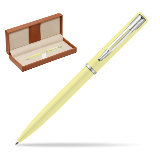 Długopis Waterman Allure Pastel Żółty w pudełku classic brown