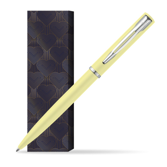 Długopis Waterman Allure Pastel Żółty w obwolucie Glamour Love