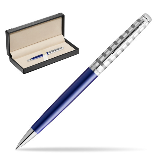 Długopis Waterman Hemisphere Delux Marine Blue - kolekcja French Riviera w pudełku classic black